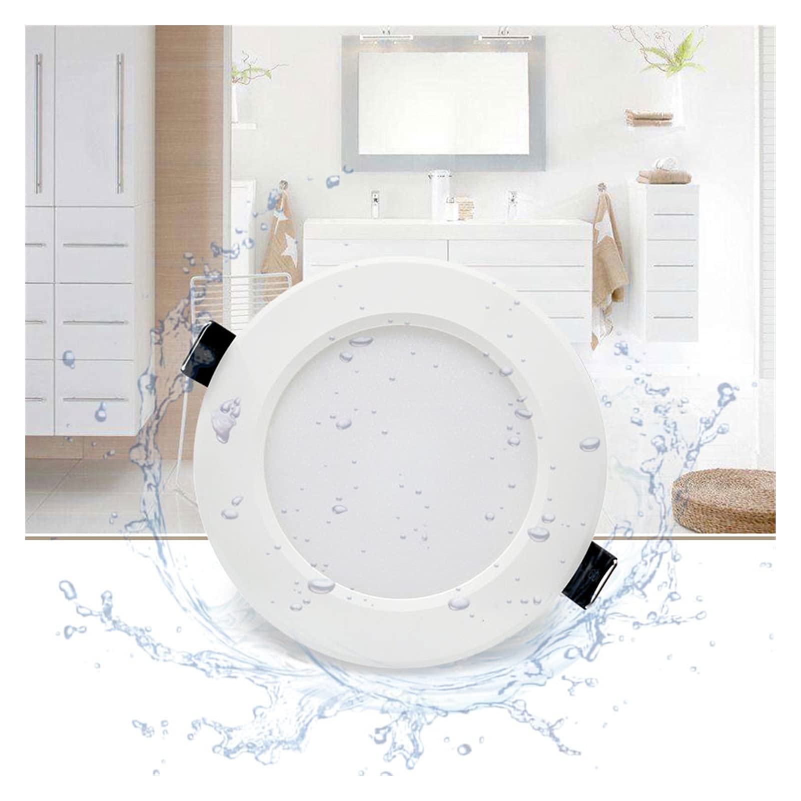 ホワイトダウンライト LED対応 TOSHIBA 東芝 LEDダウンライト 軒下用ダウンライト 角形 高気密SB形